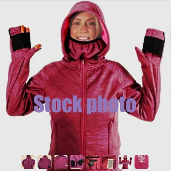 Lokigear Women’s Activewear Pink hoodie size XL - Picture 1 of 6